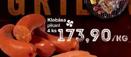 Jip KLOBÁSA PIKANT nabídka