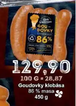 Jip Goudovky klobása nabídka