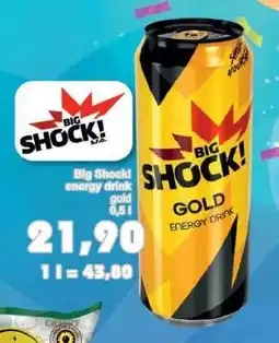 Jip Big Shock! energy drink gold 0,5 l nabídka