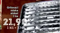 Jip Grilovací miska alobal nabídka