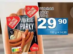 Jip Vídeňské párky* • nabídka