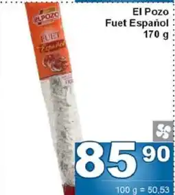 Jip El Pozo Fuet Español nabídka