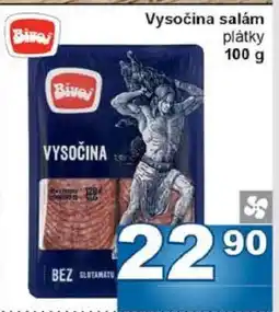 Jip Vysočina salám nabídka