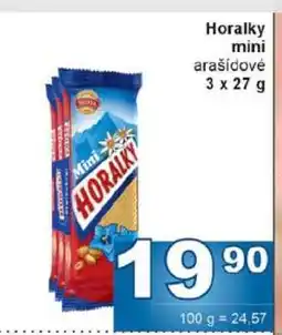 Jip Horalky mini arašídové nabídka