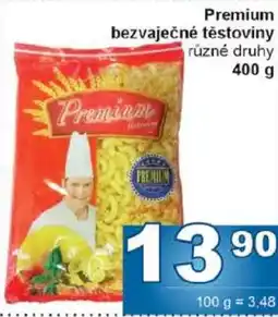 Jip Premium bezvaječné těstoviny nabídka