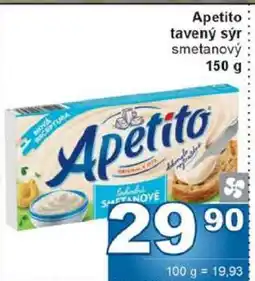 Jip Apetito tavený sýr smetanový nabídka