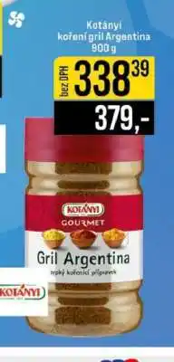 Jip Kotányi Koření Gril Argentina nabídka
