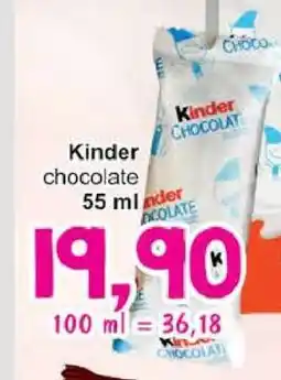 Jip Kinder Chocolate nabídka