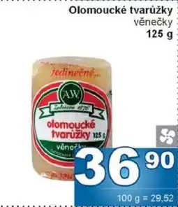 Jip Olomoucké tvarůžky nabídka