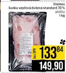 Jip Steinex šunka vepřová dušená standard 70% plátky nabídka