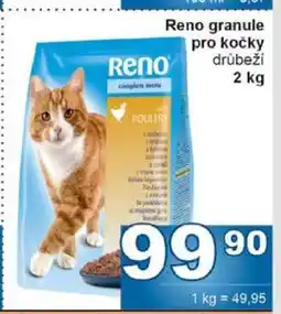 Jip Reno granule pro kočky drůbeží nabídka