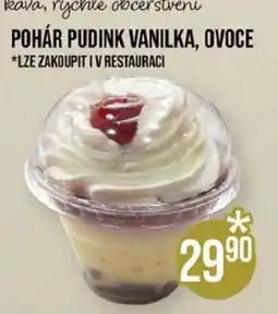 Jip POHÁR PUDINK VANILKA, OVOCE nabídka