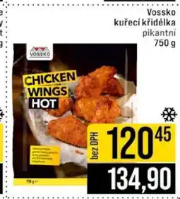 Jip Vossko kuřecí křidélka pikantní nabídka