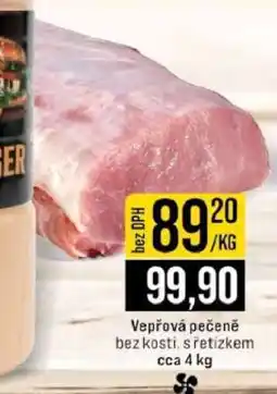 Jip Vepřová pečeně bez kosti s řetízkem nabídka