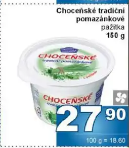 Jip Choceňské tradiční pomazánkové pažitka nabídka