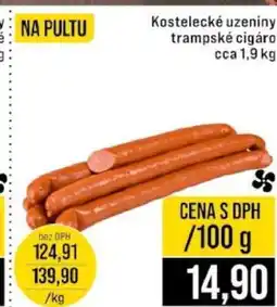 Jip Kostelecké uzeniny trampské cigáro nabídka