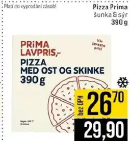 Jip Pizza Prima šunka+sýr nabídka