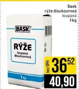 Jip BASK RÝŽE DLOUHOZRNNÁ LOUPANÁ nabídka