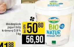 Jip Weideglück jogurt bílý krémový 3,8% nabídka