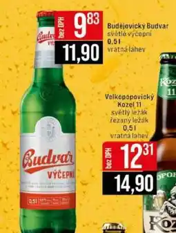 Jip Budějovický Budvar nabídka