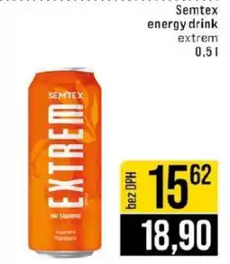 Jip Semtex Energy drink nabídka
