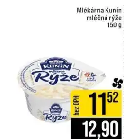 Jip Mlékárna Kunín mléčná rýže nabídka