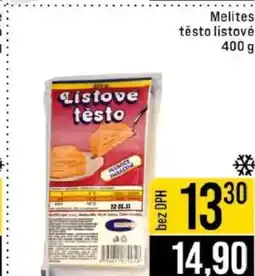 Jip Melites těsto listové nabídka