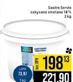 Jip Gastro Servis zakysaná smetana 14 % nabídka