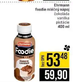 Jip Ehrmann foodie mléčný nápoj nabídka