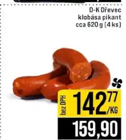 Jip D-K Dřevěc klobása pikant nabídka
