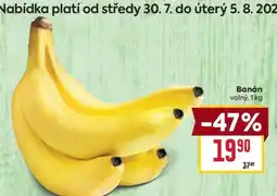 Billa Banán nabídka