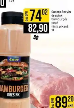 Jip Gastro Servis dresink nabídka
