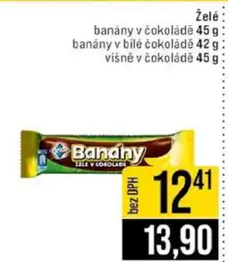 Jip Banány želé v čokoládě nabídka