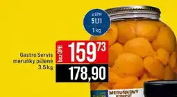 Jip Gastro servis meruňky půlené nabídka