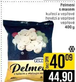 Pelmeni s masem