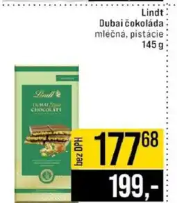 Jip Lindt Dubai čokoláda nabídka