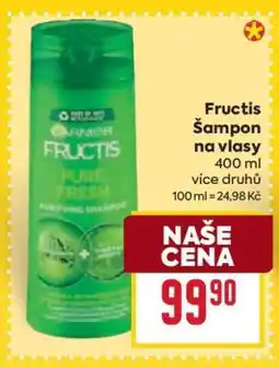 Billa Fructis šampon na vlasy nabídka