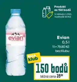 Billa Evian nabídka