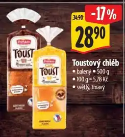 Albert Toustoý chléb nabídka