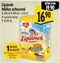 Albert Lipánek mléko ochucené nabídka