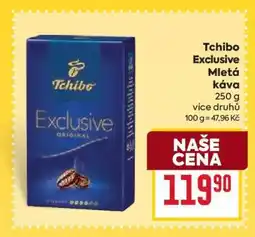 Billa Tchibo Exclusive mletá káva nabídka