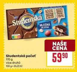 Billa Studentská pečeť nabídka