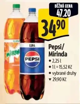 Albert Pepsi, Mirinda nabídka