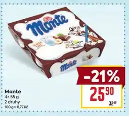 Billa Monte nabídka