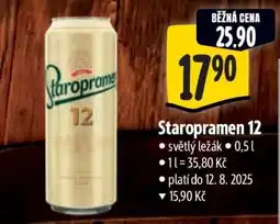 Albert Staropramen 12 nabídka