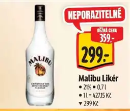 Albert Malibu likér nabídka