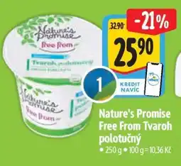 Albert Nature’s Promise Free from Tvaroh polotučný nabídka