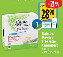 Albert Nature’s Promise Free from Camembert nabídka