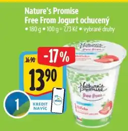 Albert Nature’s Promise Free from Jogurt ochucený nabídka