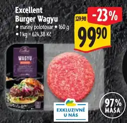 Albert Excellent burger wagyu nabídka